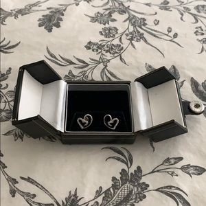 Diamond 14K gold earrings